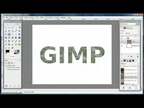 how to fill gimp