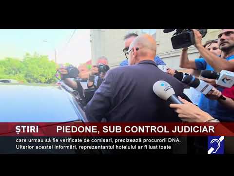 Piedone, sub control judiciar