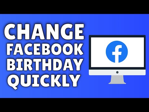 video-linktoworks-How To Change Your Birthday On Facebook - YouTube