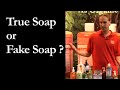 Detergents in fake soap products are usually made in part, or even entirely, from petroleum along with vegetable feedstocks. For instance, Sodium Myreth Sulfate, the main ingredient in JASON's so-called 