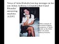 julia ricketts  aka julie n  ricketts  phone admission