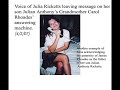 Julia Ricketts (aka Julie N. Ricketts) phone admission Julia Ricketts (aka Julie N. Ricketts) phone admission