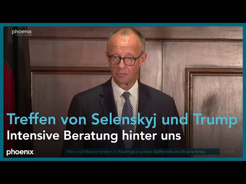 Bundeskanzler Friedrich Merz (CDU) zum Treffen der Pr ...