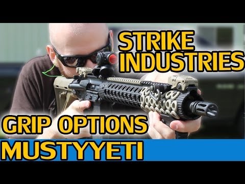 mustyyeti - Today I'm discussing my thoughts on Strike Industries Cobra Tactical Fore Grip and the Patriot Tactical Grip, Enhanced PRO Model. I covered everything in the...