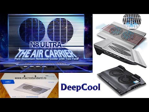 Click aici pentru vizualizare Cooler Laptop Deepcool N8 Ultra Cooler Laptop Deepcool N8 Ultra