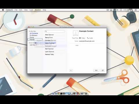how to group on a mac