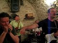 nikola inic, vocals, guitar / ivan stanosevic, lead guitar / milan jarakovic, bass / ljuba djordjevic, harmonica / rade krivokuca, drums (blue family) featuring raul kusak, hammond in sighisoara, romania - september 1st, 2007.