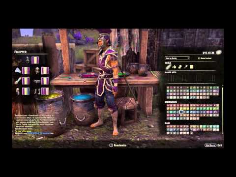 how to dye eso