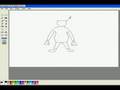 videos de me drawing Santa Clause using ms paint