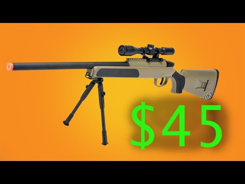 The BEST $45 Airsoft Sniper Rifle - ZM51 Review & Unboxing