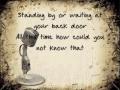 Taylor Swift- You Belong With Me + Lyrics