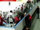 Jaromir Jagr watches Alexei Cherepanov\