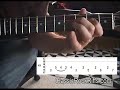 AC DC - Back In Black - middle riff with TAB AC DC - Back In Black - middle riff with TAB