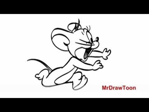 how to draw tom n jerry