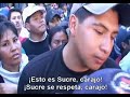 campesinos secuestrados por grupos organizados fueron llevados a golpes y latigazos a la plaza principal de sucre y humillados el pasado 24 de mayo de 2008. se les quitaron sus ropas y pertenencias y se les oblig� a desfilar por la plaza portando banderas de la capital�a, quemar su propia bandera (wiphala) y arrodillarse frente a los c�vicos sucrenses, quienes los insultaban enfervorizados.
los campesinos hab�an llegado a sucre para recibir al presidente evo morales.