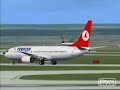 fs2004  ltba ataturk airport video#5
