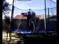 jumping high on trampoline!!!!