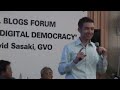 Digital Democracy Forum Digital Democracy Forum