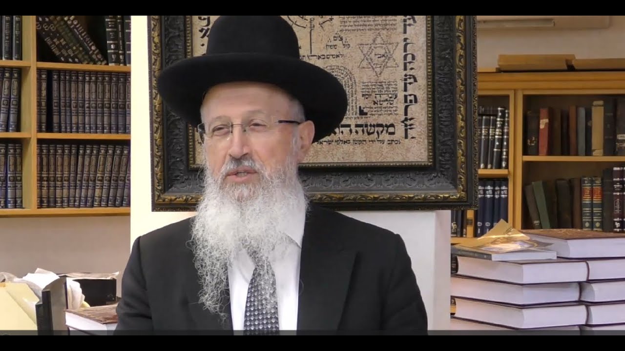 הרב הגאון אברהם יוסף שליט"א  התקשורת עושה שטיפת מוח פרשת במדבר תשפ"ה