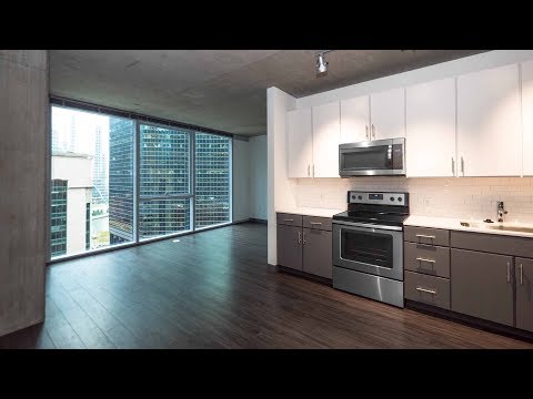 An 04-tier 1-bedroom at the Loop’s new Linea apartments An 04-tier 1-bedroom at the Loop’s new Linea apartments