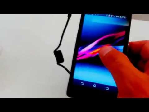 how to screenshot on sony xperia z1