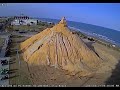 courtesy of encore video productions (myrtle beach), this video footage features the construction of the world's tallest sand castle attempt. team sandtastic of sarasota, fla., worked on the structure may 25-june 2, despite tropical storm barry which hit myrtle beach in the final days.