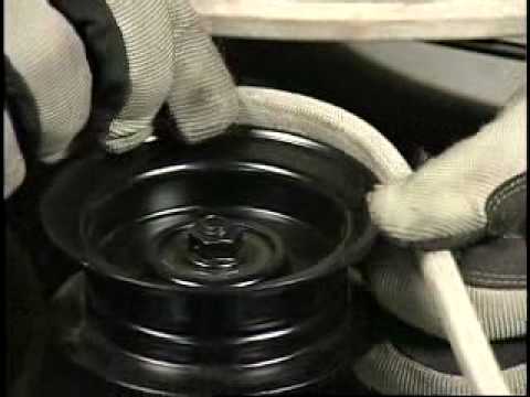 how to change drive belt on yth2348