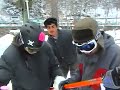Etreme freestyle snowboard on Szeklerland II