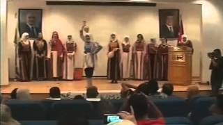 عرض الأثواب الدجنية ملتقى بيت دجن يافا  الأول 2012