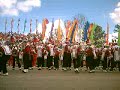 Orlando Citrus Parade 2006 Wisconsin Badgers \"2001 Space Badger\"