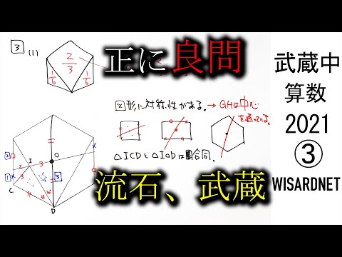 武蔵中学校の過去問解説動画 一覧｜【WISARDNET】中学受験 過去問 解説