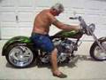 Chuck Custom A-Sym Chopper Mount dora
