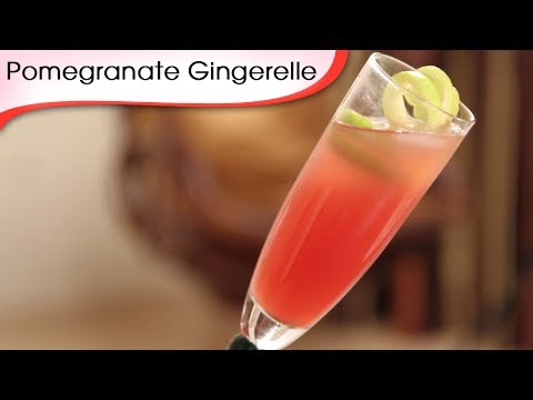 Pomegranate Gingerelle – Mocktail Recipe by Ruchi Bharani