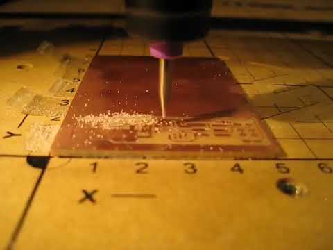 Video: Stub Milling a Circuit board @ 46IPM