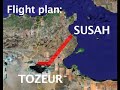 Flightplan: Susah (Tunisia) to Tozeur (Tunisia)