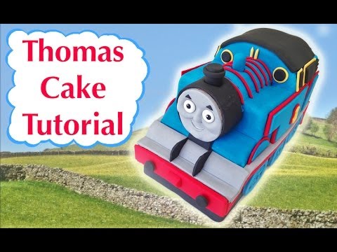 how to make a train out of icing