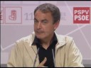 Zapatero dóna el seu suport a Alarte Zapatero dóna el seu suport a Alarte