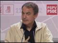 Zapatero dóna el seu suport a Alarte