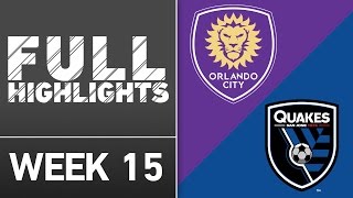 Orlando City Empata en Casa Frente a San José 2 a 2