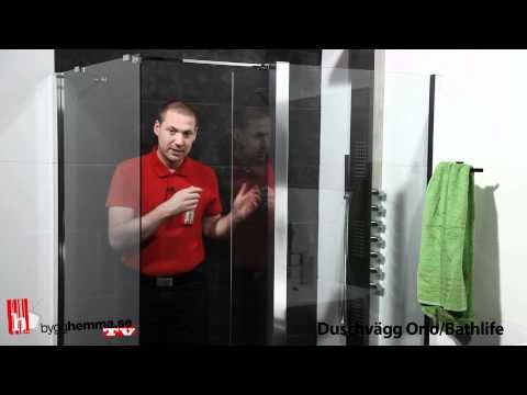 Duschvägg Bathlife Orio 0860
