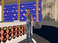 Ángel Martín se come un huevo duro en Second Life