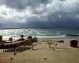 WINTER IN NETANYA - ISRAEL חוף של נתניה בחורף