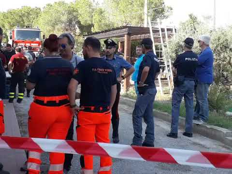 VIDEO CROLLO PALAZZINA ISOLA D'ELBA - IL LUOGO DELL'ESPLOSIONE