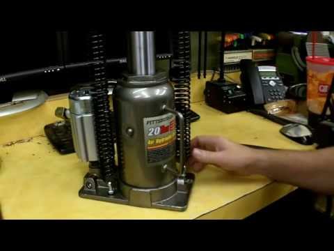 how to bleed harbor freight jack