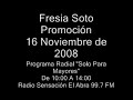 Promo - Fresia Soto
