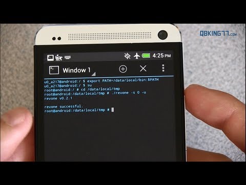 how to root htc one x s-off