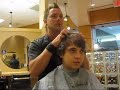 Cibu Lead Stylist Dmitri demonstrat ...