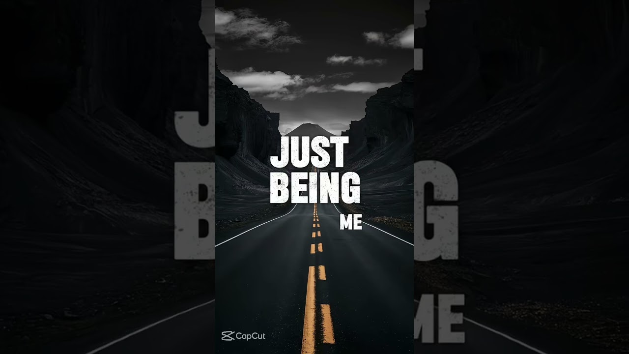 Never stop being yourself