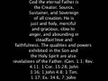SEVEN DAY ADVENTIST -SDA - FUNDAMENTAL BELIEF NR. 3 - FATHER