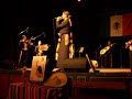 La cantante Holandés Carolina de Holanda canta 